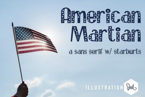 American Martian Font: The Secret to Fun and Patriotic Branding