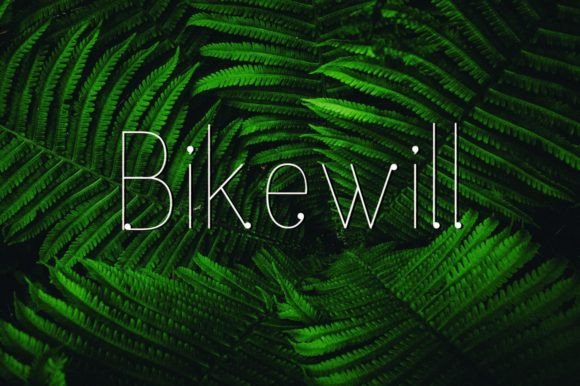 Bikewill: A Gorgeous Display Font for Building a Cohesive Brand