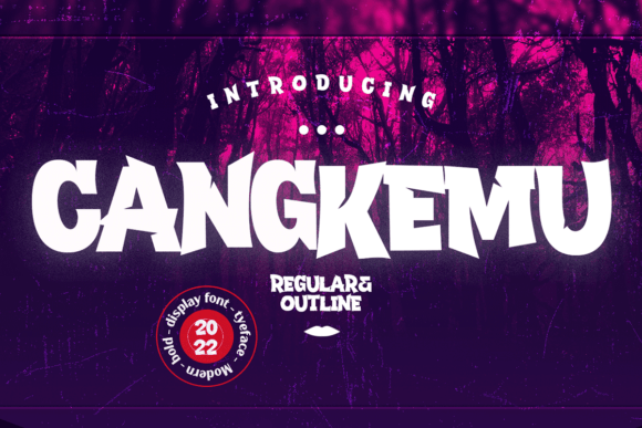 Cangkemu: A Graffiti-Style Font for Bold Web Design