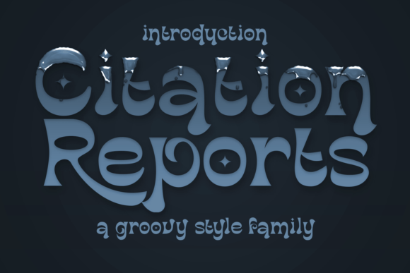 Citation Reports: A Display Font for Those Who Want to Speak Up
