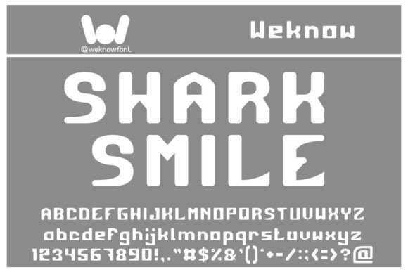 Exploring Shark Smile as a Modern Editorial Font