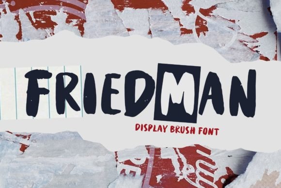 Friedman: A Modern Brush Font for Digital Design