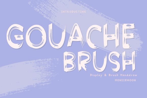 Gouache Brush Font: A Maker’s Go-To for Creative Projects