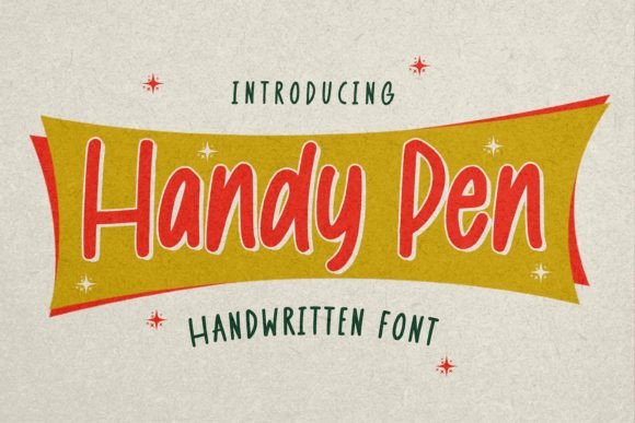 Handy Pen Font: A Small Business Branding Review