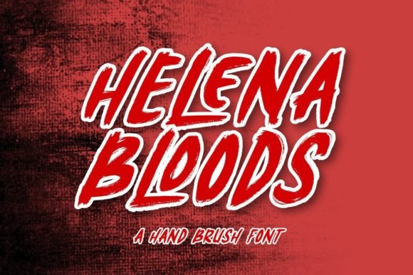 Helena Bloods Font: A Marketing Asset for Visual Impact