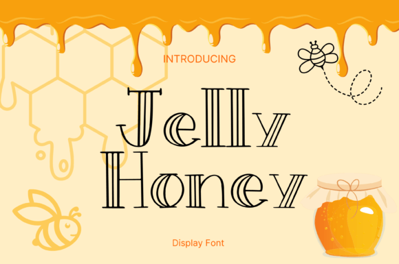 Jelly Honey: A Whimsical Typeface for Editorial Stories