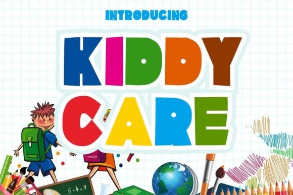 Kiddy Care: The Friendly Display Font for Building Trust