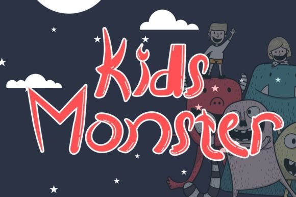Kids Monster Font Review for Makers
