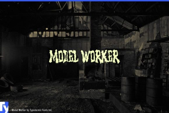 Model Worker: The Display Font Built for Serious Projects
