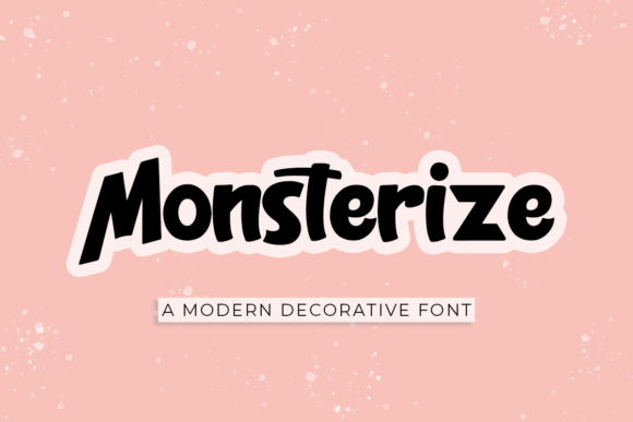Using Monsterize: A Bold Display Font for Real Branding Projects