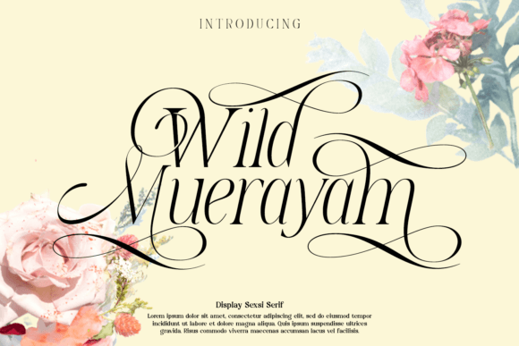 Wild Muerayam: A Modern Font for Editorial Elegance
