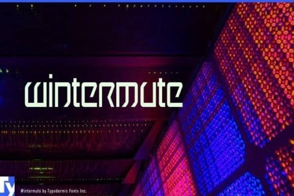 Wintermute: A Digital Display Font for Sharp Brand Personality
